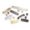 Jeffrey Alexander 1-1/4" Overall Length Brushed Pewter Square Renzo Cabinet Knob 141BNBDL - alternate 2